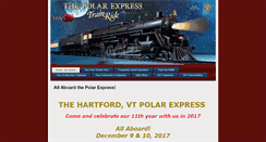 Desktop Screenshot of hartfordvtpolarexpress.com