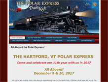 Tablet Screenshot of hartfordvtpolarexpress.com